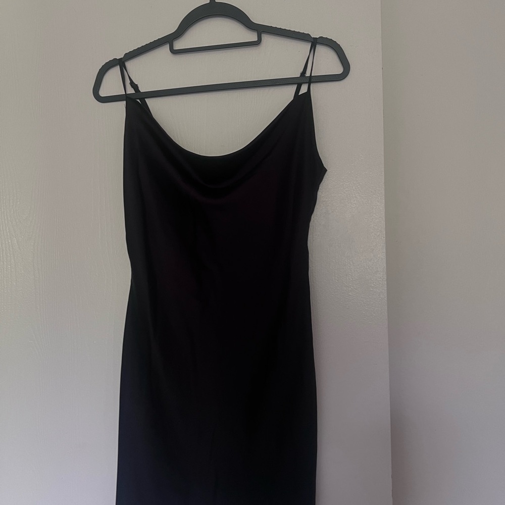 Stradivarius Black Mini Dress